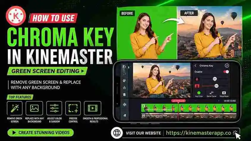 How to Use Green Screen in KineMaster? (Unlocked Advanced chroma Key) 1 How to use Chroma key (Green screen) in kinemaster
